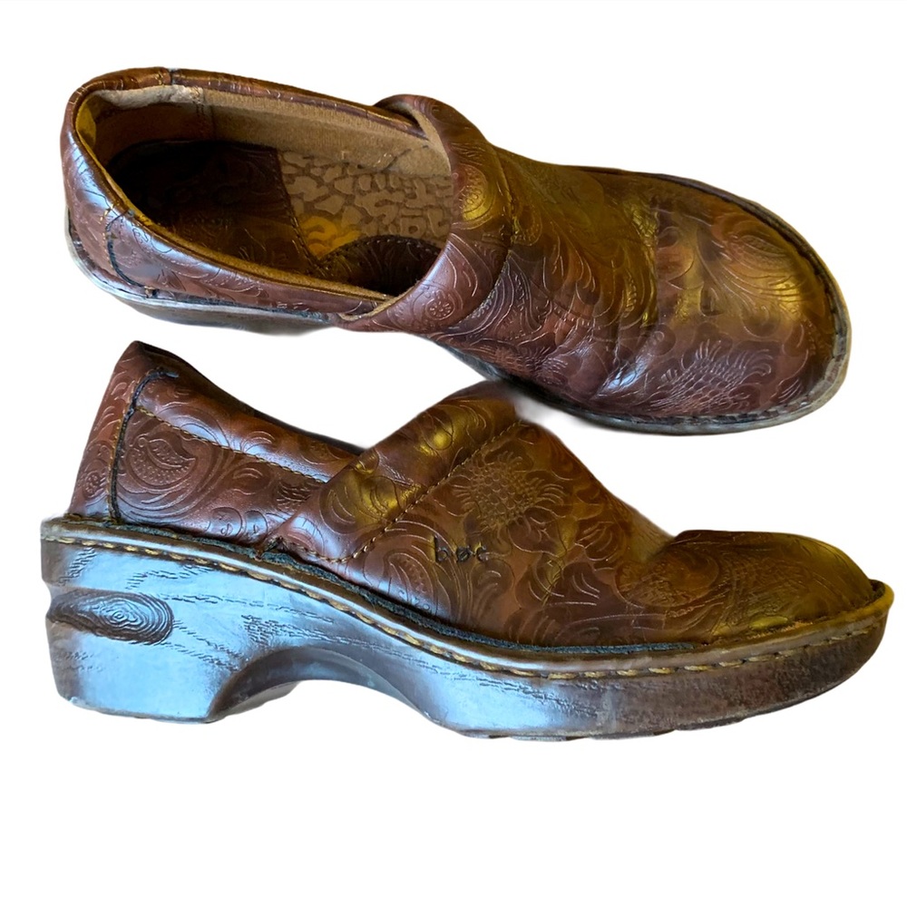 Women's Brown Clogs by BOC